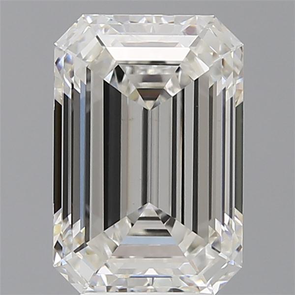 4.10 ct. emerald Lab Grown Diamond front image