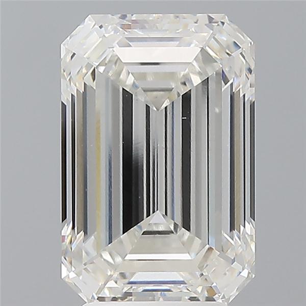 4.06 ct. emerald Lab Grown Diamond front image