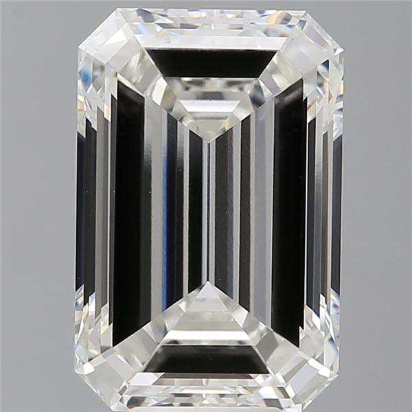 8.09 ct. emerald Lab Grown Diamond front image