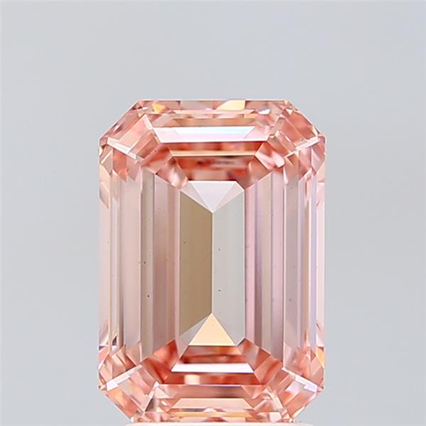 2.56 ct. emerald Lab Grown Diamond front image