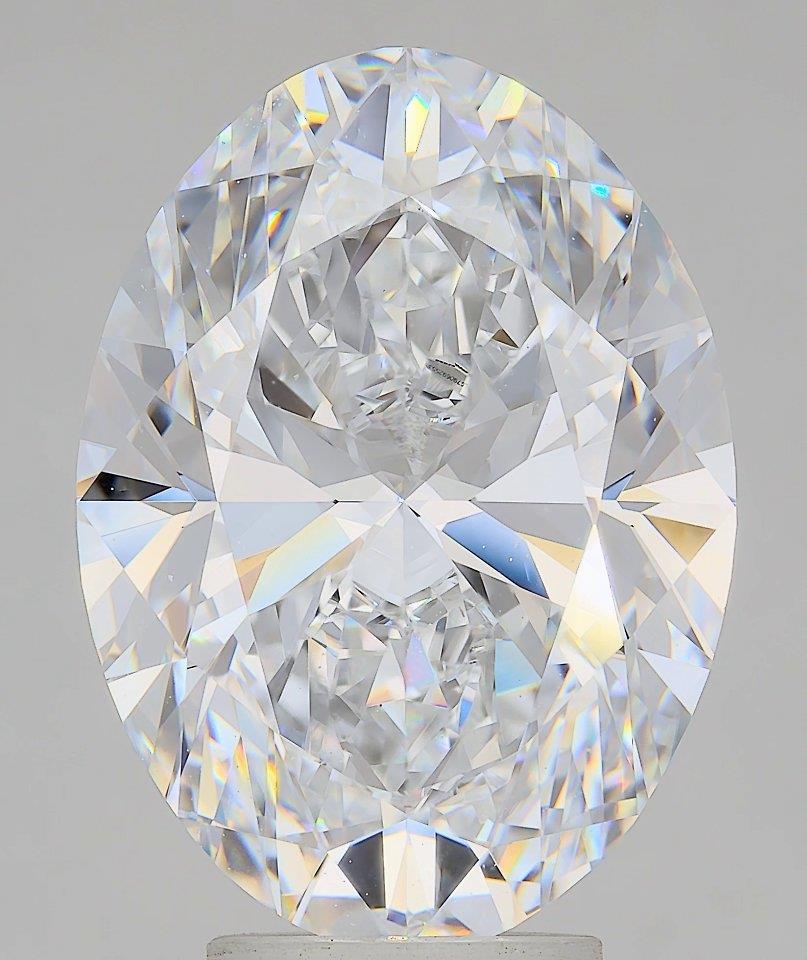7.50 ct. oval Lab Grown Diamond front image