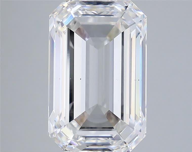4.05 ct. emerald Lab Grown Diamond front image
