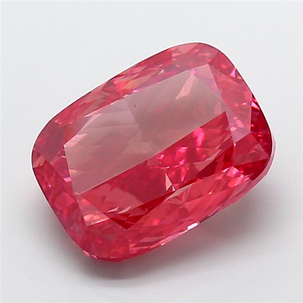 7.03 ct. cushion Lab Grown Diamond front image