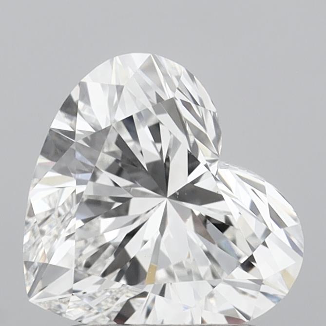 1.57 ct. heart Lab Grown Diamond front image