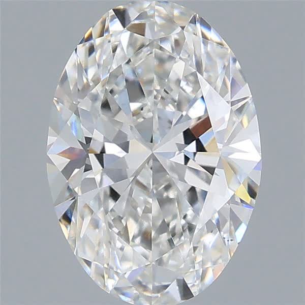 1.53 ct. oval Lab Grown Diamond front image