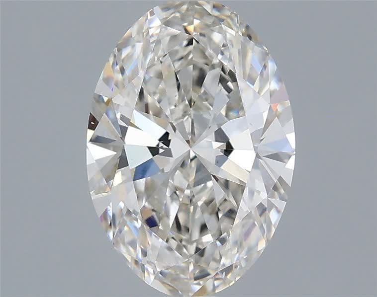 1.73 ct. oval Lab Grown Diamond front image