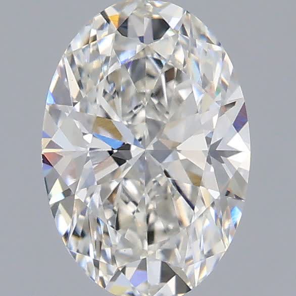 1.10 ct. oval Lab Grown Diamond front image