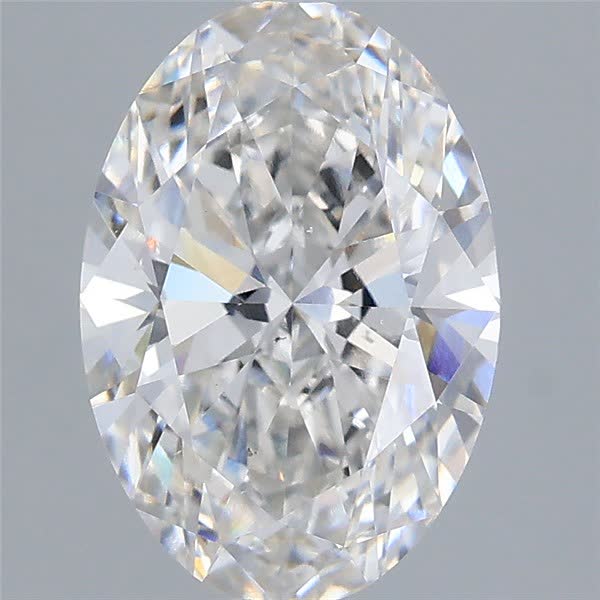 2.53 ct. oval Lab Grown Diamond front image