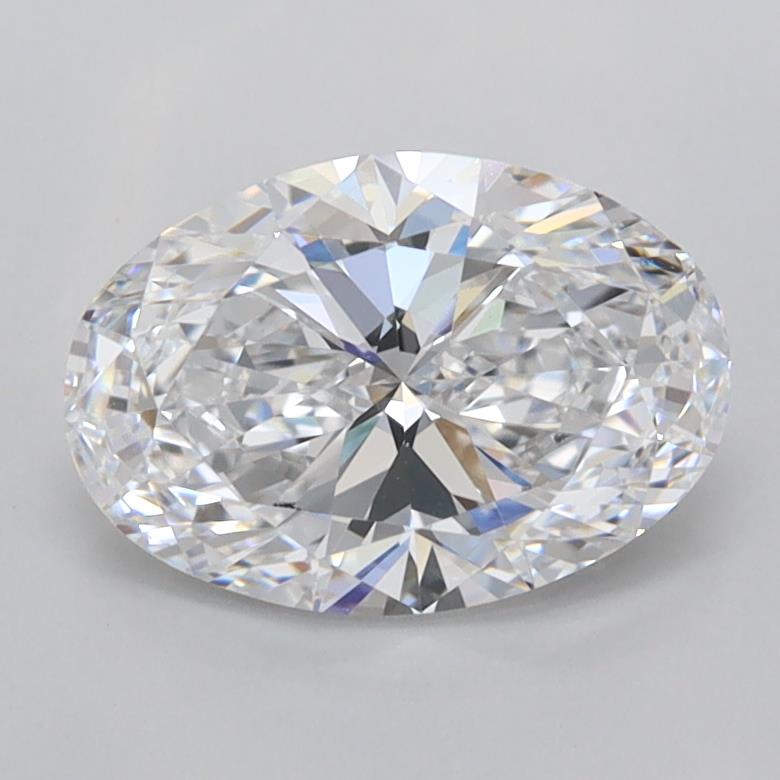 1.42 ct. oval Lab Grown Diamond front image