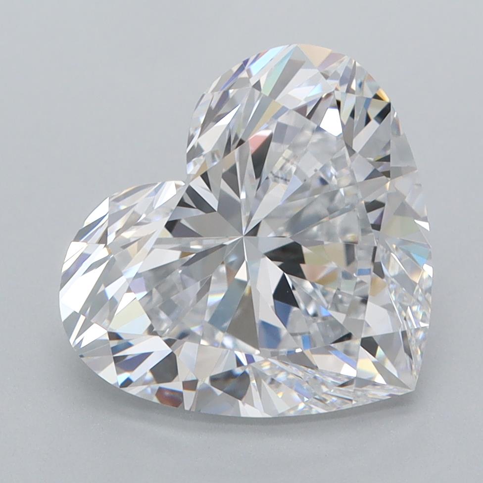 3.93 ct. heart Lab Grown Diamond front image