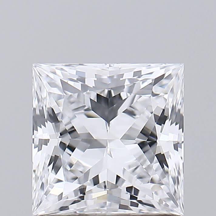 1.10 ct. princess Lab Grown Diamond front image