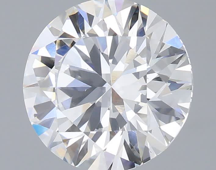 2.06 ct. round Lab Grown Diamond front image