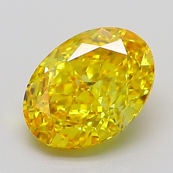 1.37 ct. oval Lab Grown Diamond front image