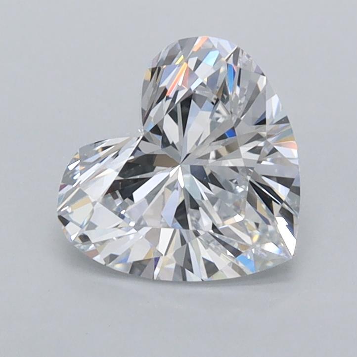 1.01 carat e VVS2 EX Cut IGI heart diamond