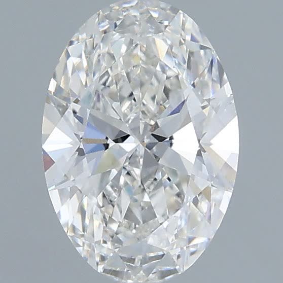 1.10 ct. oval Lab Grown Diamond front image