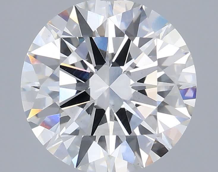 2.54 ct. round Lab Grown Diamond front image