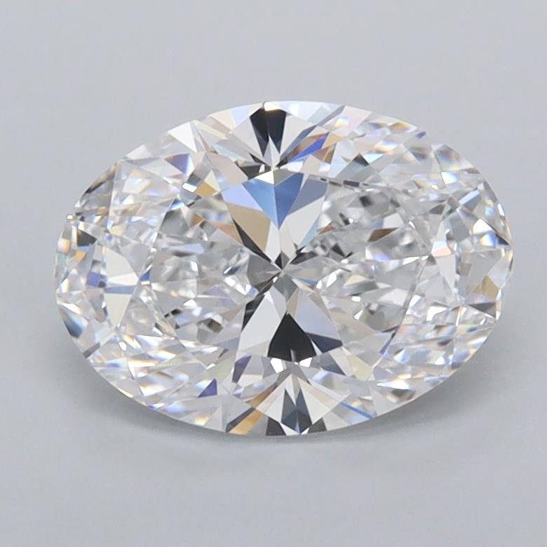 1.43 ct. oval Lab Grown Diamond front image
