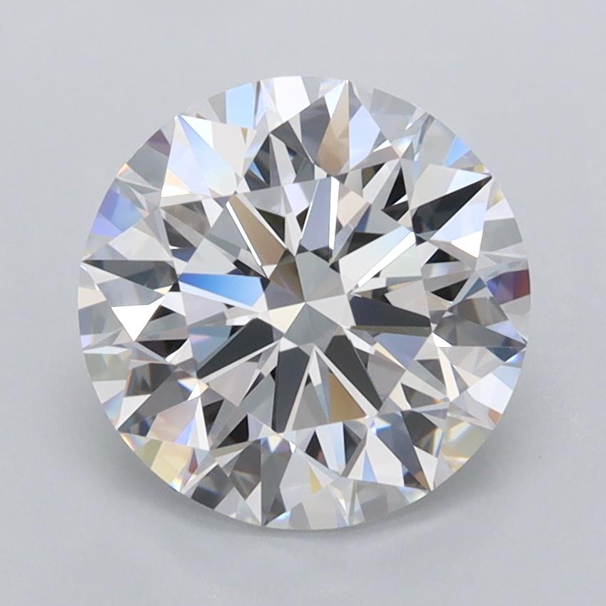 2.50 ct. round Lab Grown Diamond front image