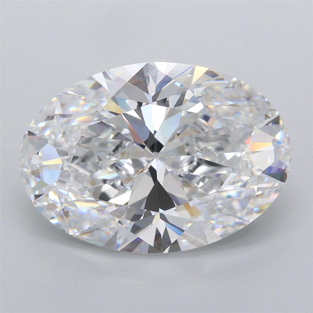 5.11 ct. oval Lab Grown Diamond front image
