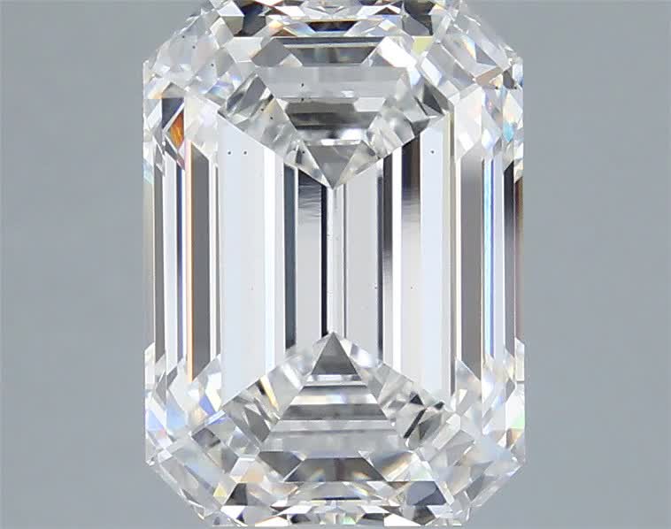 5.10 ct. emerald Lab Grown Diamond front image