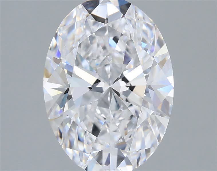 2.08 ct. oval Lab Grown Diamond front image