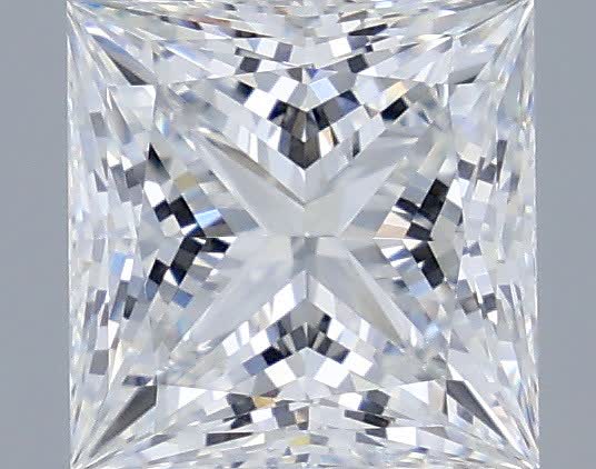 2.09 ct. princess Lab Grown Diamond front image