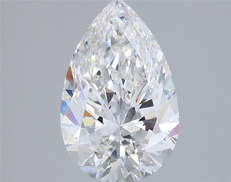 2.10 ct. pear Lab Grown Diamond front image