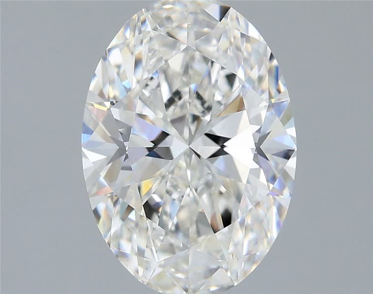 2.09 ct. oval Lab Grown Diamond front image