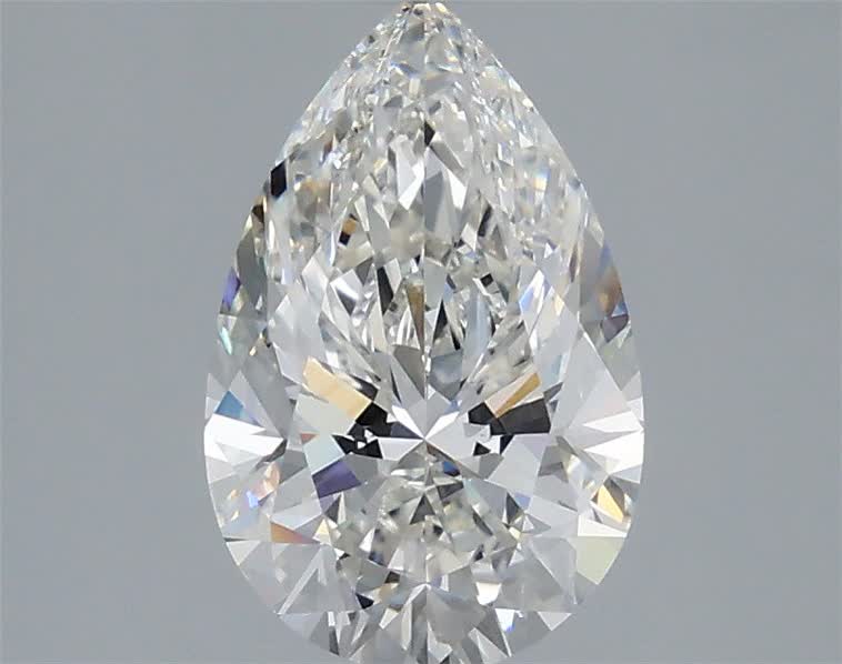 2.10 ct. pear Lab Grown Diamond front image