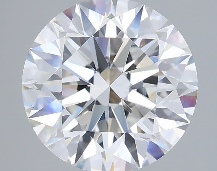 2.71 ct. round Lab Grown Diamond front image