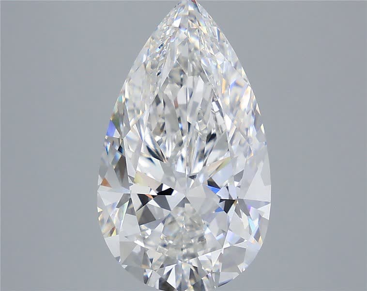 5.80 ct. pear Lab Grown Diamond front image