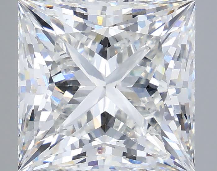 5.01 ct. princess Lab Grown Diamond front image
