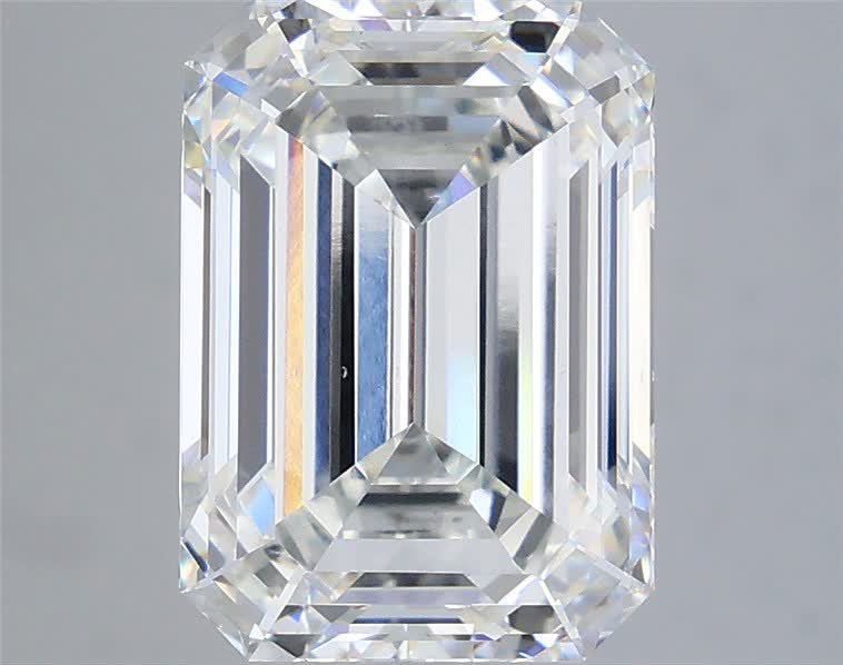 5.06 ct. emerald Lab Grown Diamond front image