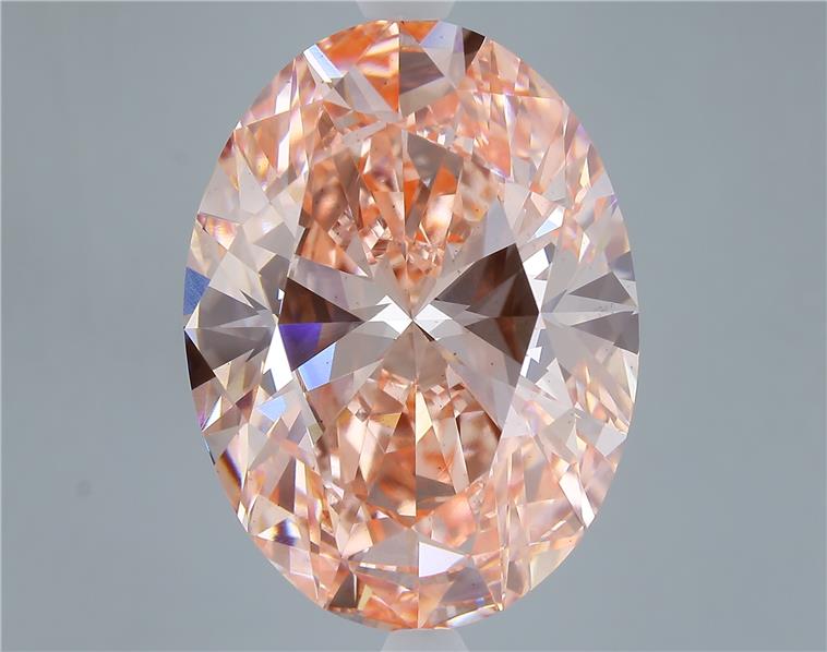 14.77 ct. oval Lab Grown Diamond front image