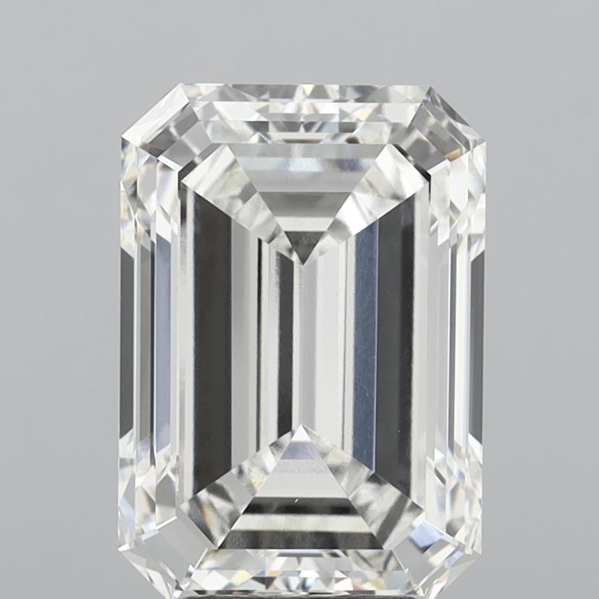 5.58 ct. emerald Lab Grown Diamond front image