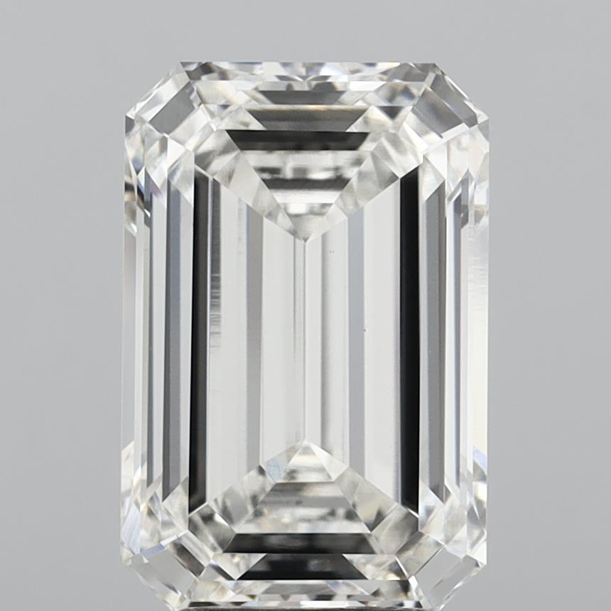 5.57 ct. emerald Lab Grown Diamond front image