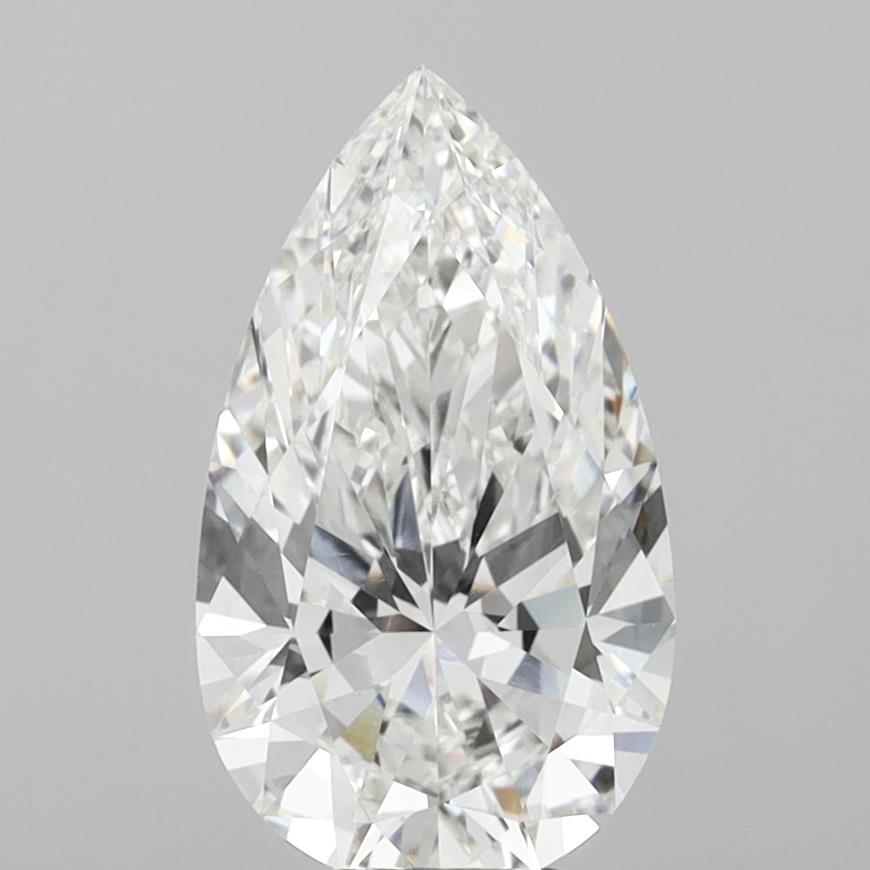 5.97 ct. pear Lab Grown Diamond front image