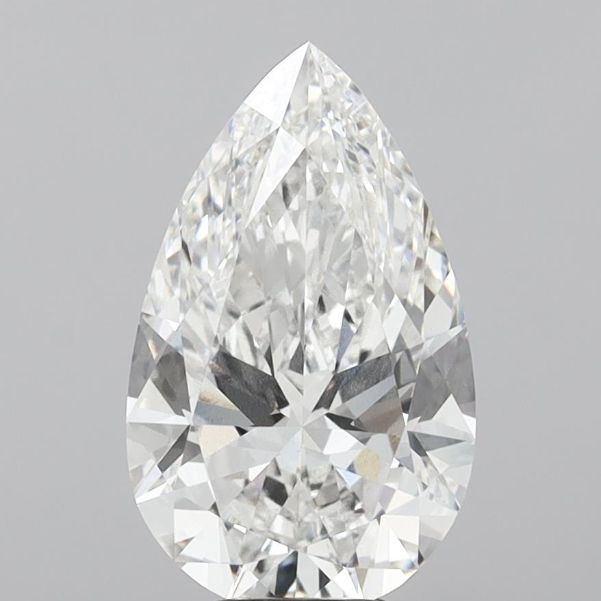 7.07 ct. pear Lab Grown Diamond front image