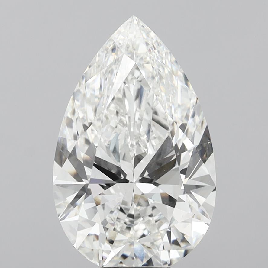 8.10 ct. pear Lab Grown Diamond front image