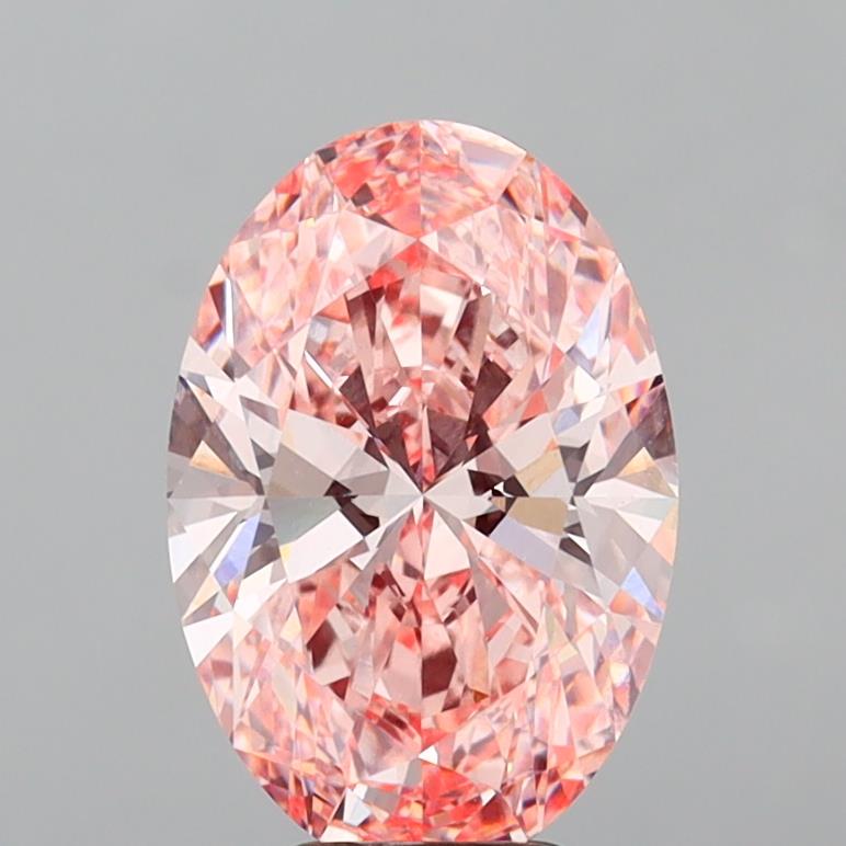 5.08 ct. oval Lab Grown Diamond front image
