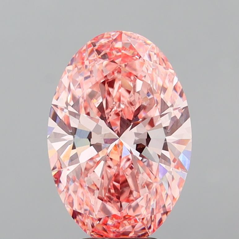 5.05 ct. oval Lab Grown Diamond front image