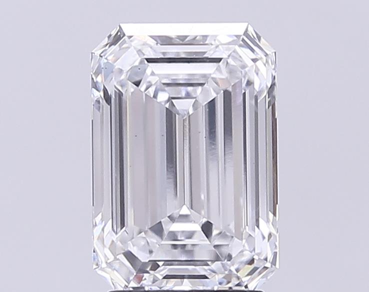 2.99 ct. emerald Lab Grown Diamond front image