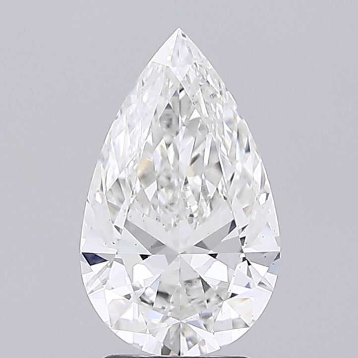 3.03 carat f VS2 EX Cut IGI pear diamond