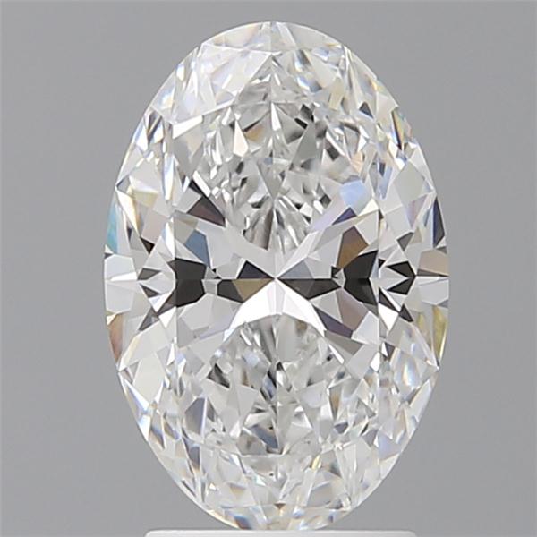 2.54 ct. oval Lab Grown Diamond front image