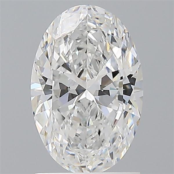1.52 ct. oval Lab Grown Diamond front image