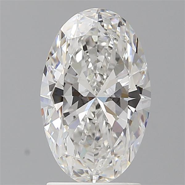 2.03 ct. oval Lab Grown Diamond front image