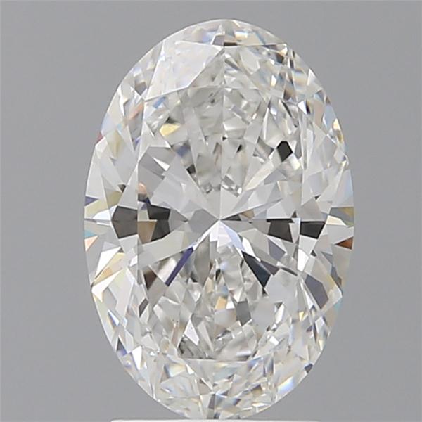 2.60 ct. oval Lab Grown Diamond front image