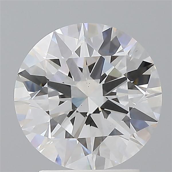 2.56 ct. round Lab Grown Diamond front image