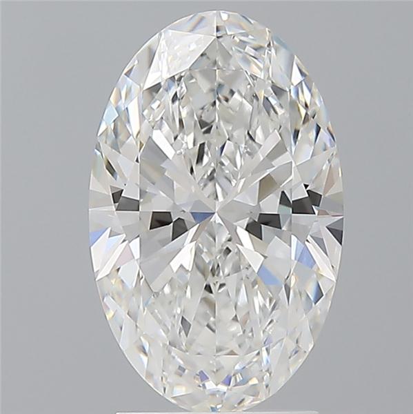 2.60 ct. oval Lab Grown Diamond front image