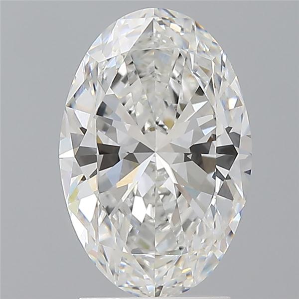 2.53 ct. oval Lab Grown Diamond front image